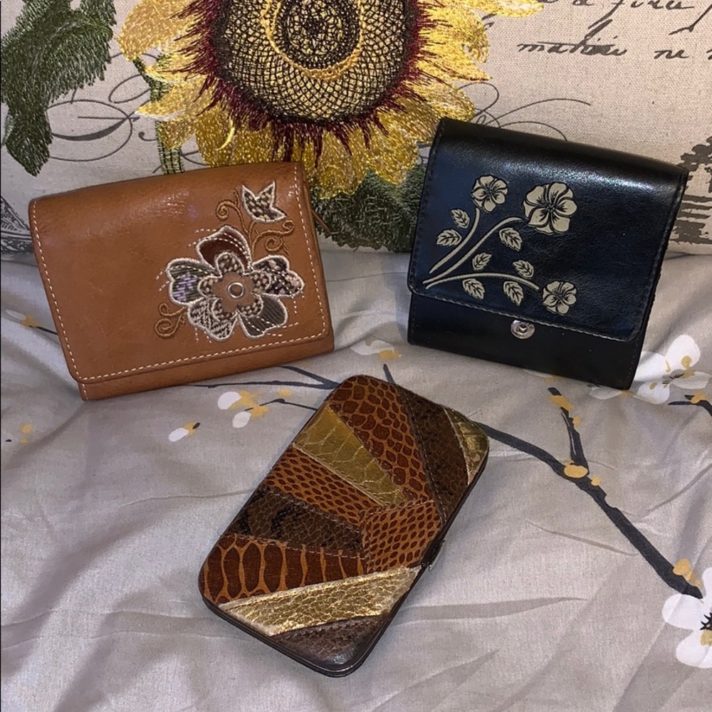 Assorted wallets